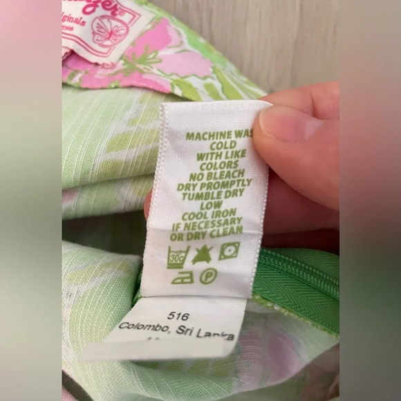 Lilly Pulitzer Resort Fit Limeade Floaters Ankle Pants - Picture 8 of 10